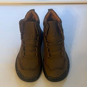 Salkin Men's Brown Lace-Up Boots- bought as a size 13